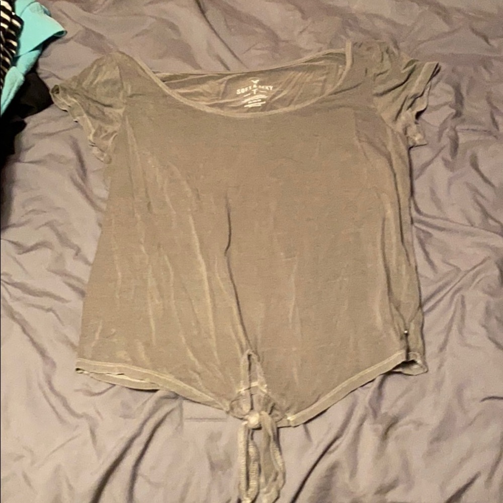 Green t-shirt